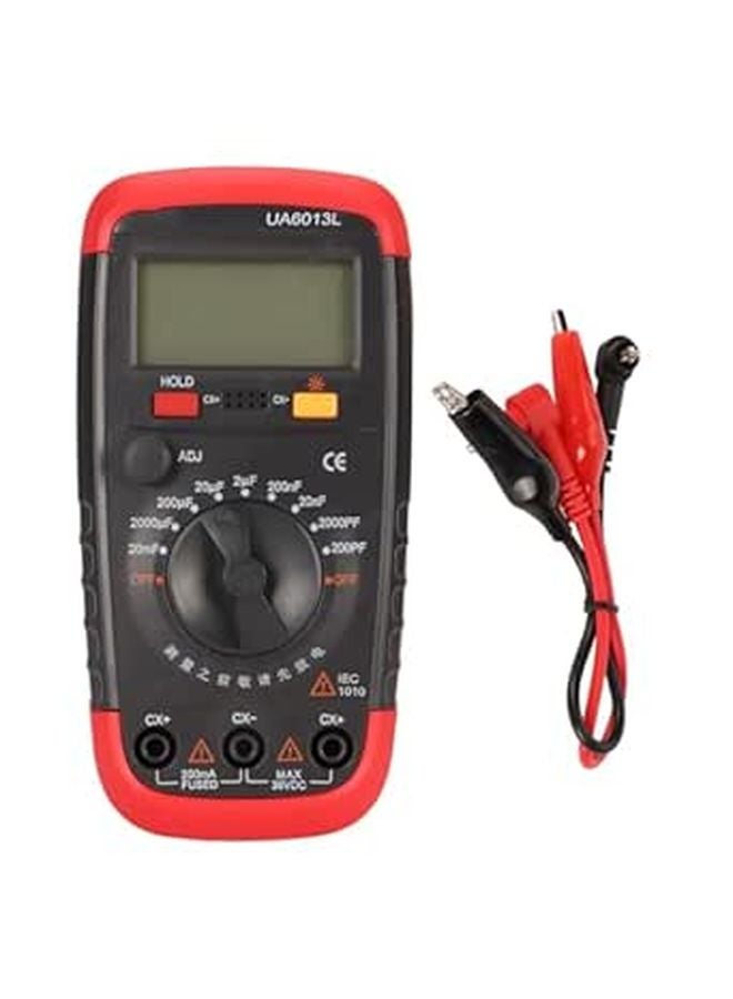 Digital Capacitance Meter Large LCD Backlit Tester 0 1pF to 20000uF High Accuracy - Image 1