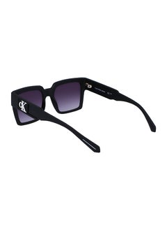 Calvin Klein Jeans Unisex Rectangular Sunglasses - CKJ23622S-002-5320 - Lens Size: 53 Mm  - Image 3