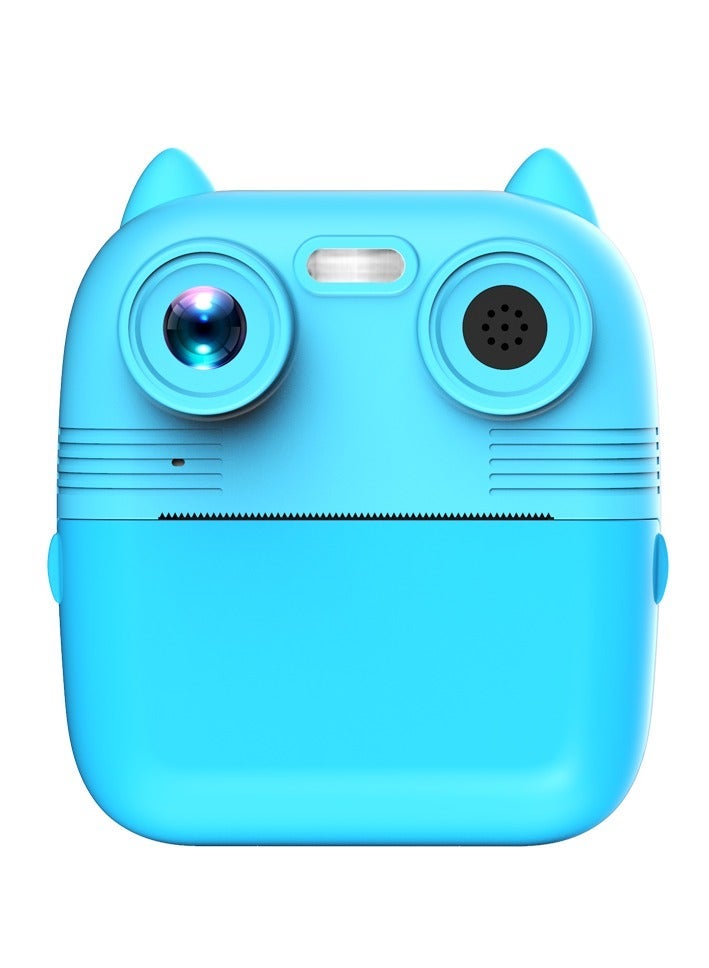 Portable Instant Print Camera for Kids, 2.4" Screen, 1080P Video, Games & MP3 Player, Voice Control, Type-C Charging, Includes 3 Paper Rolls – Fun Gift for Boys & Girls - Image 1