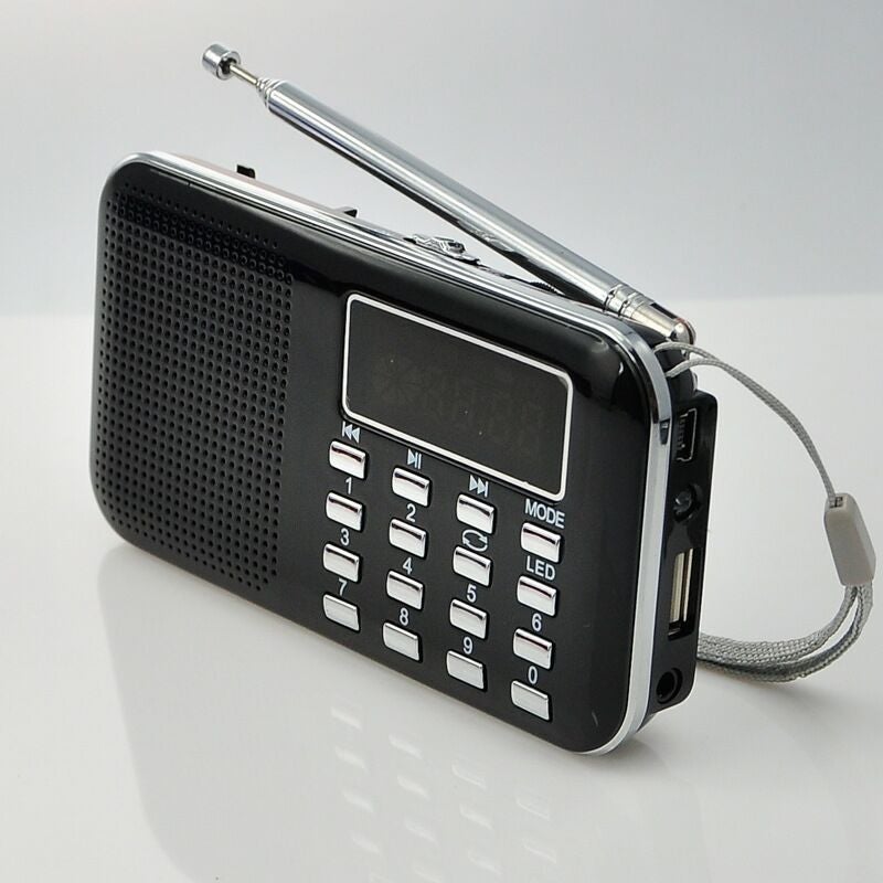 Happy With Card Speaker L218 Ultra-Thin Mini Speaker Portable Card For The Elderly Radio Mp3 - Image 3