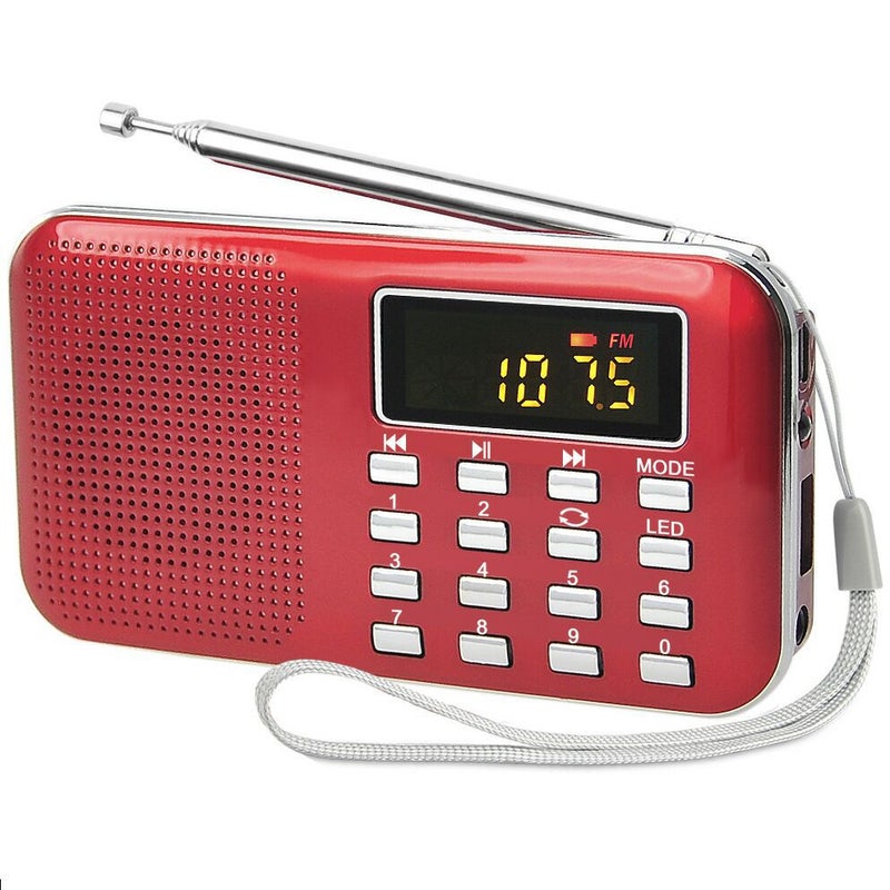 Happy With Card Speaker L218 Ultra-Thin Mini Speaker Portable Card For The Elderly Radio Mp3 - Image 4