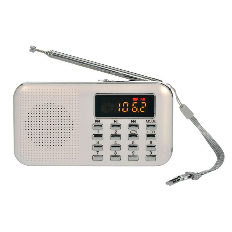 Happy With Card Speaker L218 Ultra-Thin Mini Speaker Portable Card For The Elderly Radio Mp3 - Image 1