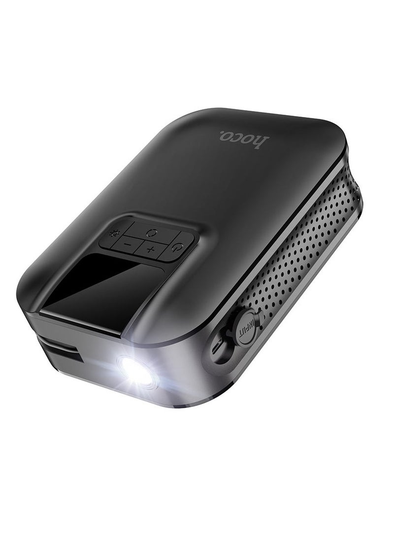 hoco. Smart air pump S53 Breeze S53 Breeze, smart portable air pump, 5000mAh, 3.5 bar air pressure, four working modes.  - Image 4