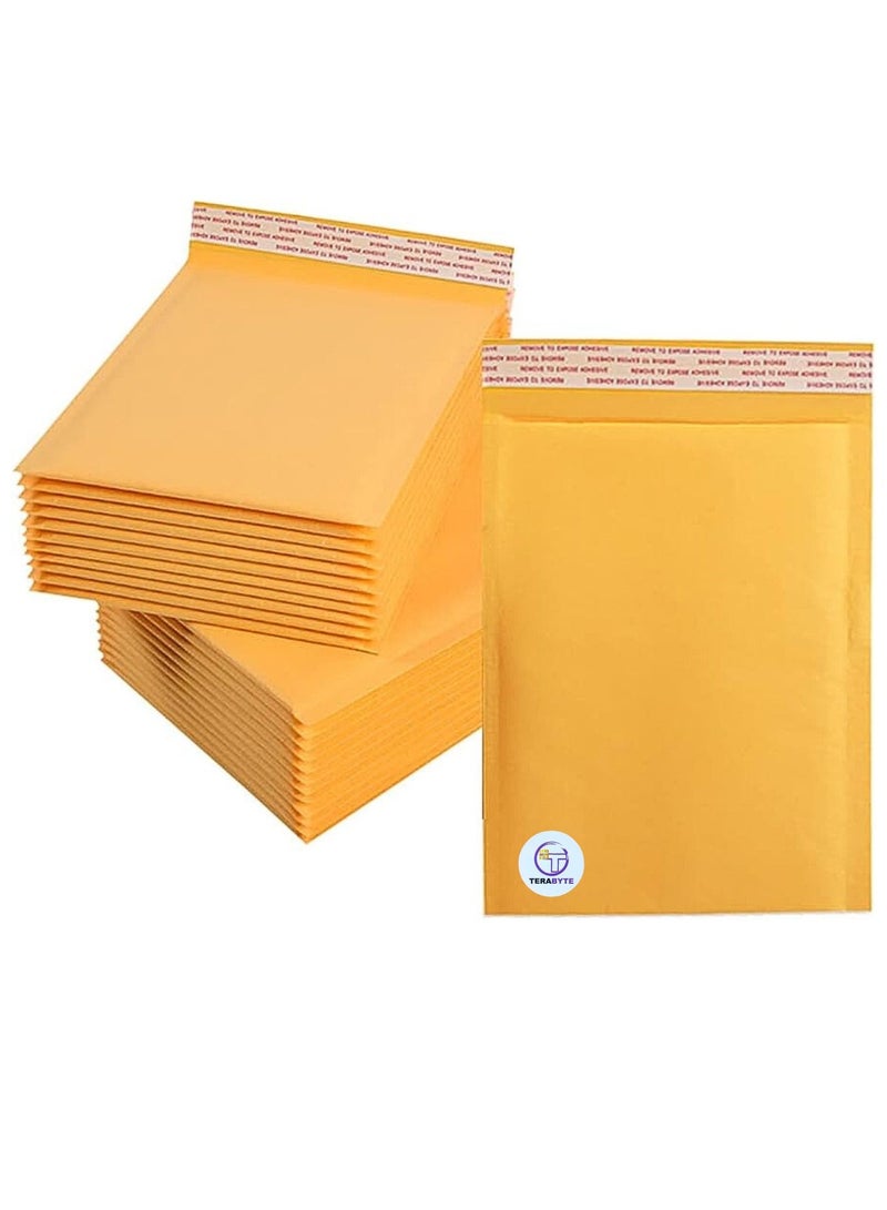 Terabyte Bubble Envelopes Bags 350MM X 470MM (14 INCH-19 INCH) Kraft Paper Bubble Envelopes Bags Padded Mailers Shipping Envelopes Self Seal for Packaging 5pcs - Image 5