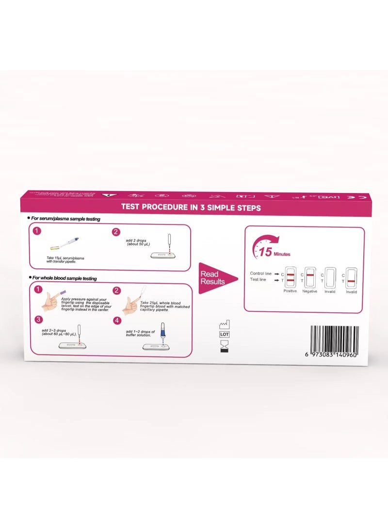 Dvot Dvot HIV 2/1 test kits AIDS test kits AIDS blood test AIDS  - Image 2