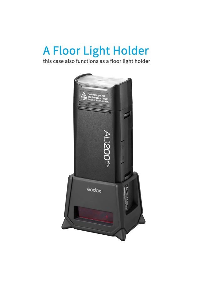 Godox AD200PRO-PC Silicone Fender Protect Case for AD200Pro AD200Pro II Flash Light Screen Protection - Image 3