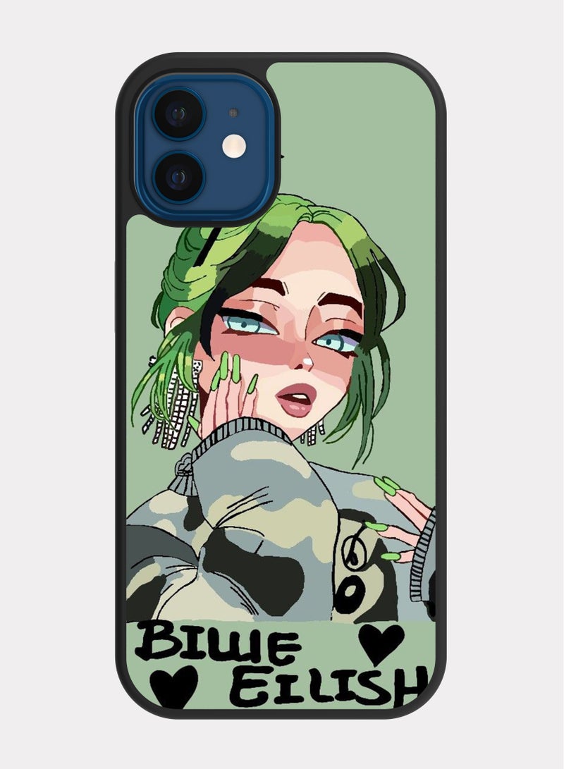 PXLAAT iPhone 12 case cover Billie Eilish - Image 1