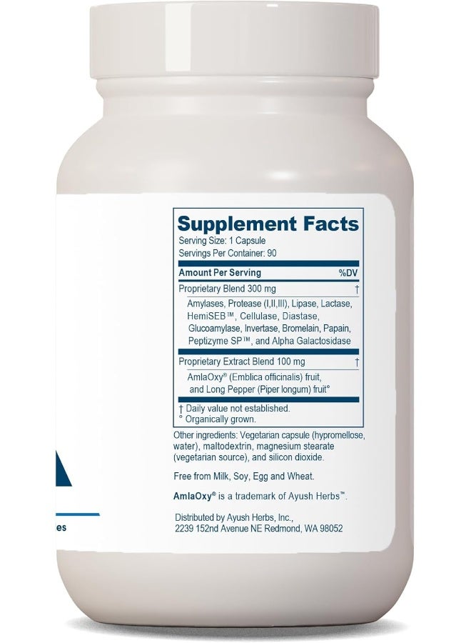 Ayush Herbs - Vegenzyme 90 vcaps [Health and Beauty] - Image 3