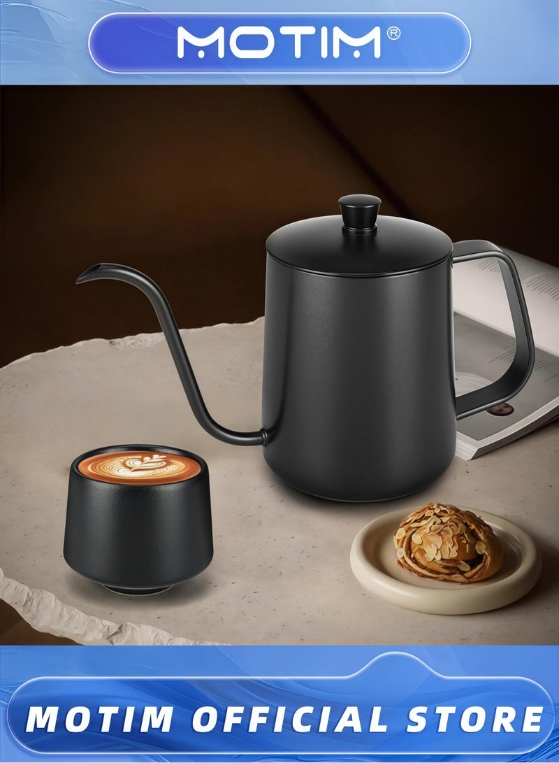 موتيم طقم آلة تحضير القهوة للتخييم مجموعة تحضير القهوة آلات القهوة الخارجية ماكينة صب القهوة الزجاجية مطحنة القهوة اليدوية طقم هدايا شامل قابل للسفر - Image 2