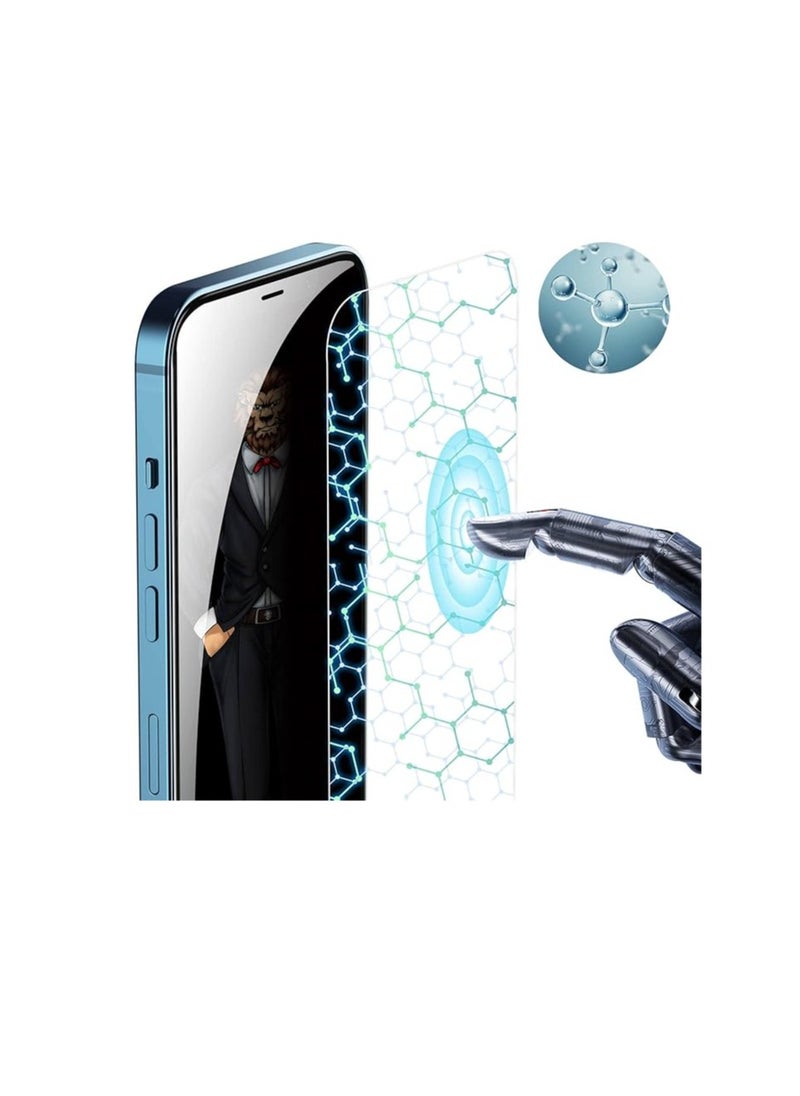 Green House Green 3D Unbreakable Privacy Glass Screen Protector for iPhone 11 Pro - Black  - Image 5