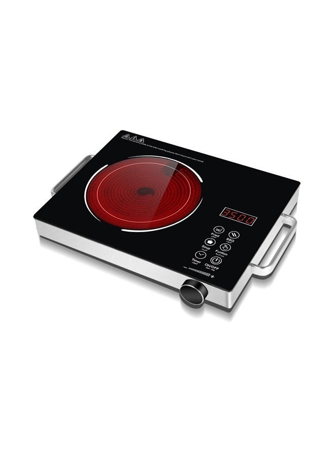 ET-LIFE 3500W Infrared Induction Cooktop, Electric Stove Burner,  Electric Hot Plate, Single Electric Cooktops Countertop Stoveck DT-228 Black - Image 1
