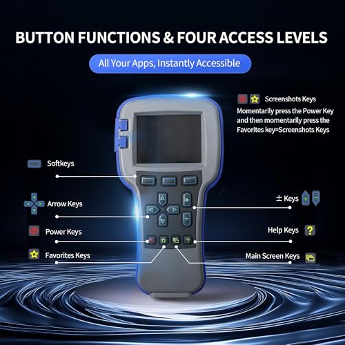 CIRFREETION 1313-4331 Handheld Programmer, 1313-4431 1313-4401 OEM Dealer Access Level Handset Programmer, Universal Diagnostic & Programming Tool for Curtis Controllers, Compatible with Forklifts, Golf Carts AWP - Image 4