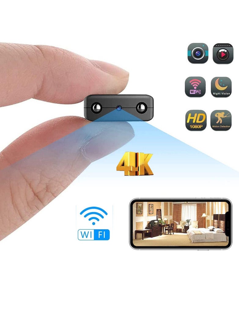 AROAQ - Mini WIFI Camera Night Vision Motion Detection Security Camcorder Small Size Camera - Image 1