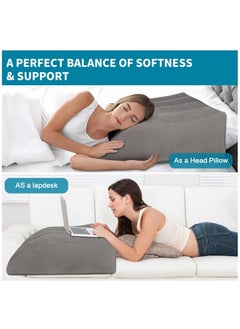 Arabest Inflatable Wedge Leg Elevation Pillow for improving Sleep Quality Pregnant Surgery and Injury Recovery 63x50x24cm  - Image 4
