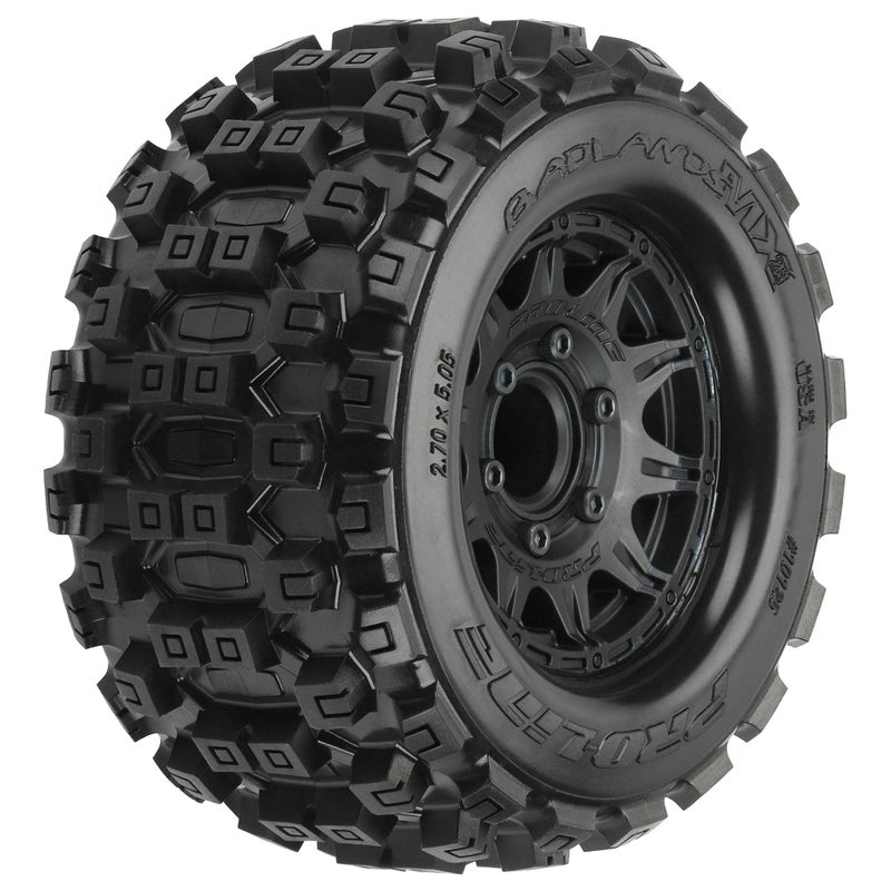 ProLine Racing Badlands MX28 28 MTD Raid Black 6x30 FR PRO1012510 RC Tire