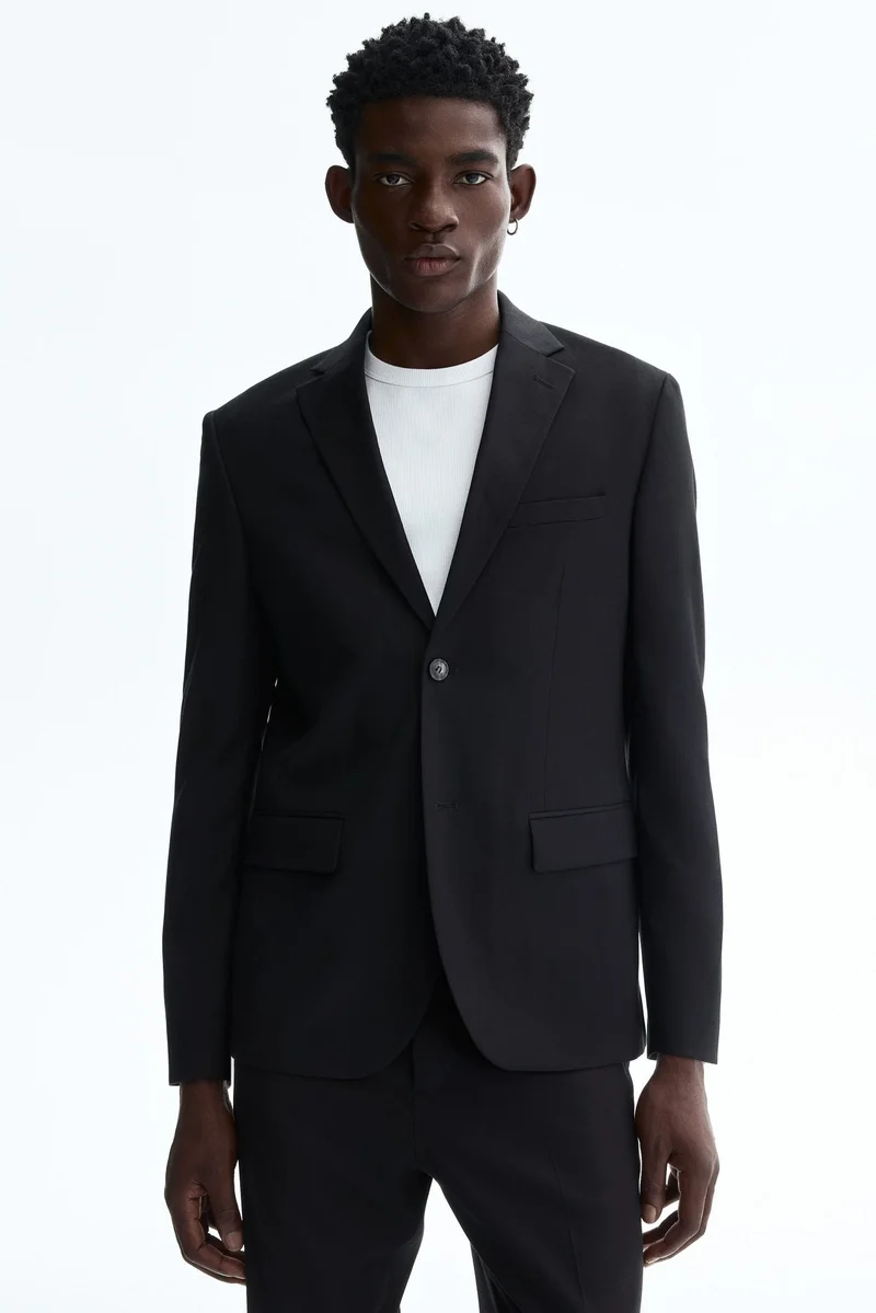 H&M  Regular Fit Single-breasted jacket for Men | Best Price UAE