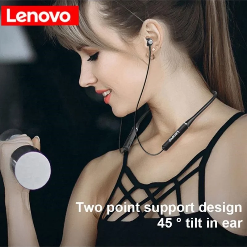 Lenovo QE03 Bluetooth Wireless Headset (With Importer's Warranty)