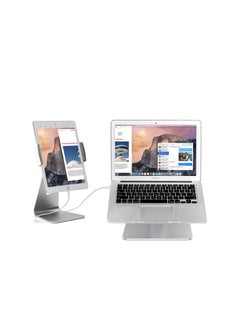 upergo UPERGO AP-2V Aluminum Height Adjustable Laptop Stand For upto 11" - 15.6" Laptops - Silver  - Image 4