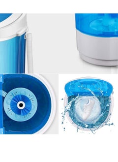 ELTRAZONE Shoe Washing Machine Small Household, Portable Lazy Washing Machine, 360° Cleaning, 10 Minutes Fast Cleaning, Safe Material Does Not Hurt Shoes Blue/White  - Image 3