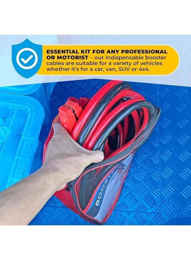 Professional Car Jump Starter Cable – Heavy Duty Emergency Battery Booster - Image 2