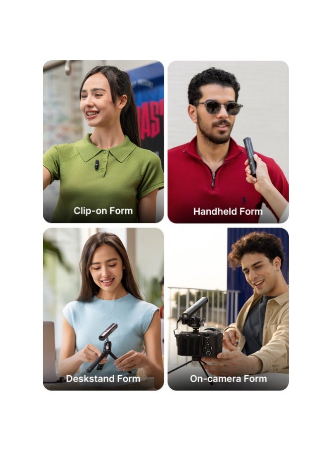 Boya Magic-03 Transformable AI-Powered Mini Wireless Microphone – Clear Sound for Streaming, Vlogging & Calls - Image 5