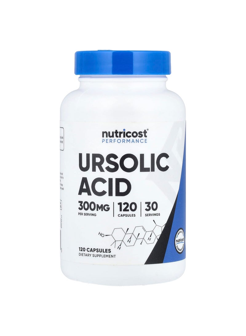 Nutricost Performance, Ursolic Acid, 120 Capsules (75 mg per Capsule)