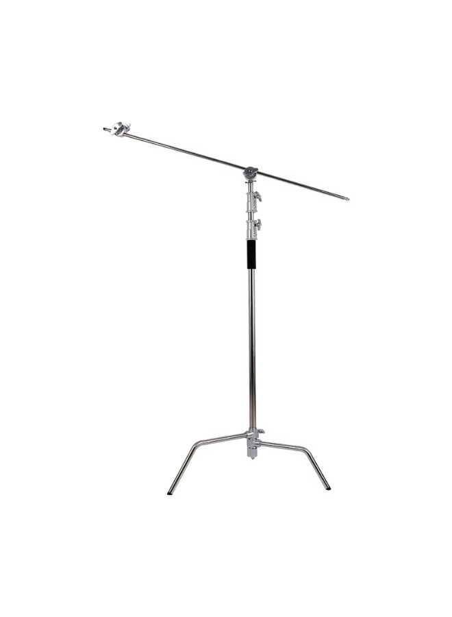 FX Studio 3M Stainless Steel C-Stand with Boom Arm - ER-300C - Image 1
