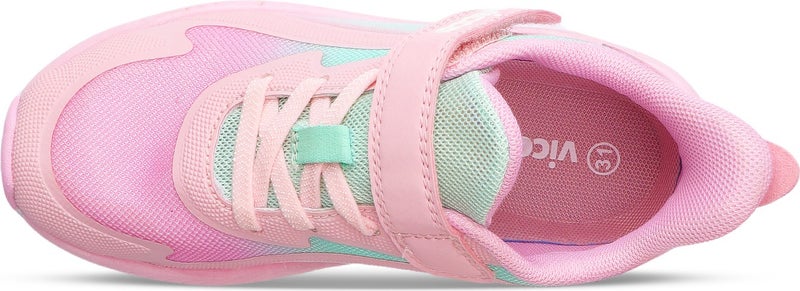 VICCO Clove Girls Preschool Pink Sneaker  - Image 3