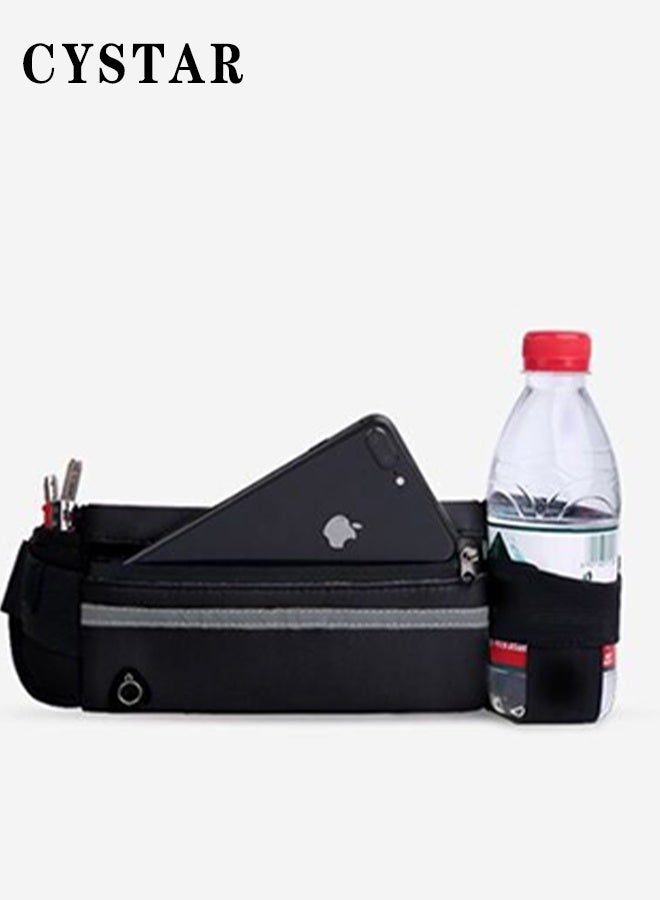 CYSTAR Sports Running Waist Pack for Men Women, Elastic Phone Bag, Slim Body-Hugging Fanny Pack for Outdoor Running - Image 3