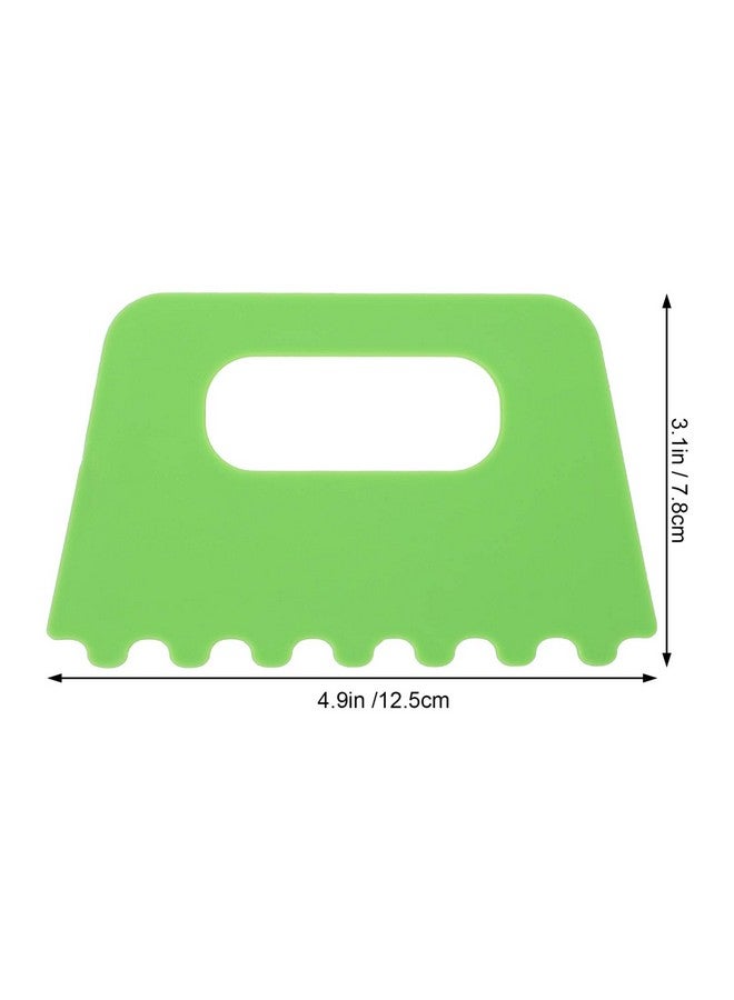 STOBOK Paint Scrapers Kit, 4Pcs Paint Scrapers for Arts Crafts DIY Graffiti Scraping Kids Play Oil Painting Drawing Tools for Kids Art Early Learning Toys - Image 2