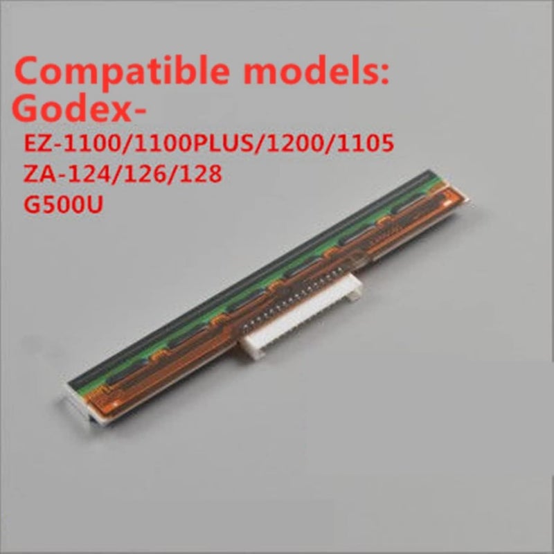 رأس طباعة متوافق لطابعة الباركود GODEX EZ-1100 EZ-1100 Plus EZ-1105 EZ-1200 EZPI-1200 G-500U ZA-124 - Image 3