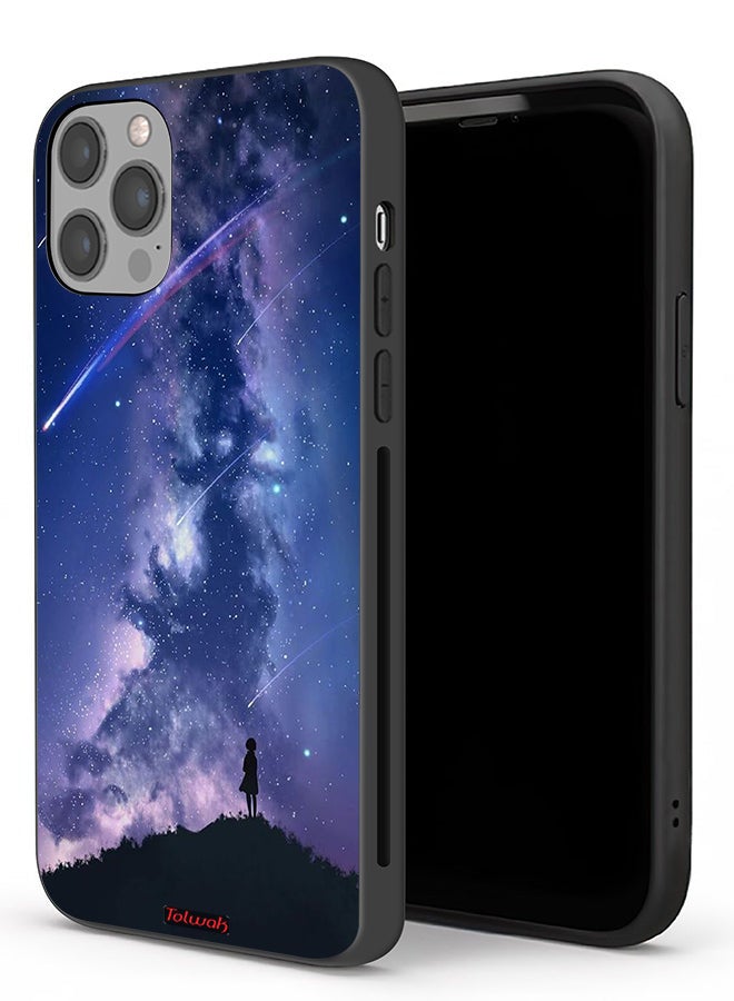 Tolwak Apple iPhone 12 Pro Max Protective Case Moving Stars - Image 1