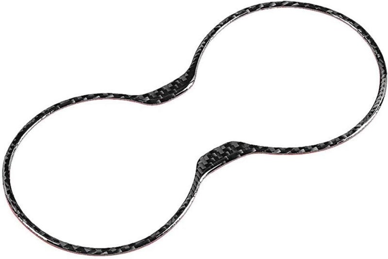 Wivplex Carbon Fiber Water Cup Holder Cover Trim for Lexus - Image 1