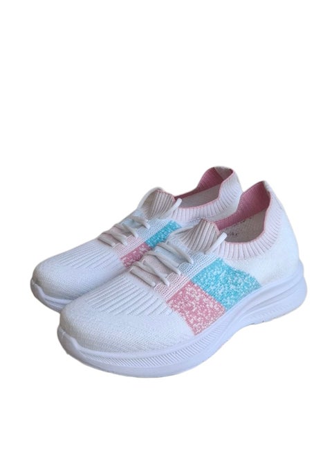Slip on sport shoes for unisex 2025 white