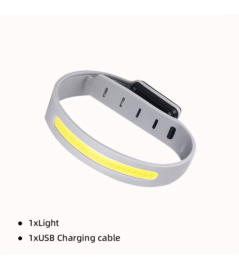 COB Night Running Light Arm Band USB Rechargeable Clip On Model YD2307 - Image 4