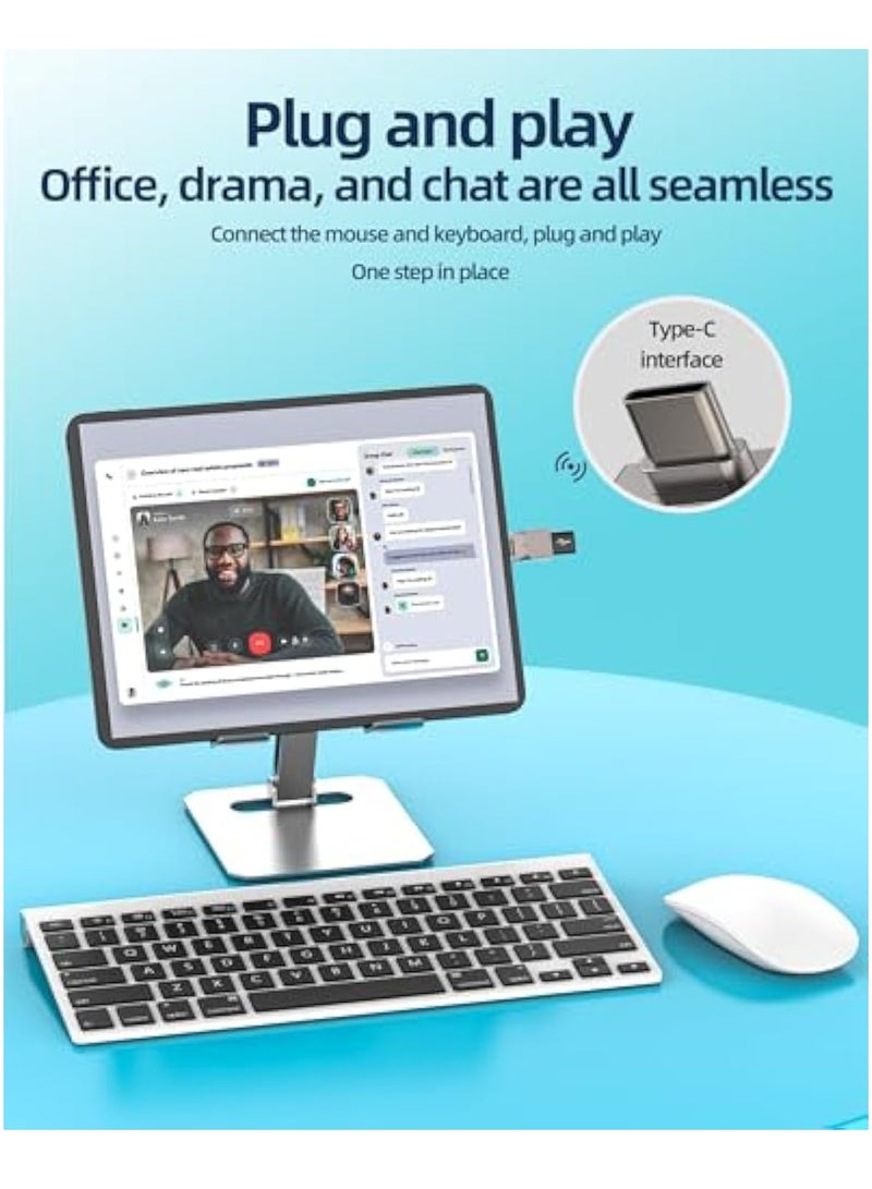 Barakah USB C to OTG TF Adapter, Type C USB Micro SD Memory Card Reader, Multiport Thunderbolt Docking Station, SD Card Reader, Dongle Flash Drive for Apple iPhone 15 Pro Max MacBook iPad Air4 - Image 5