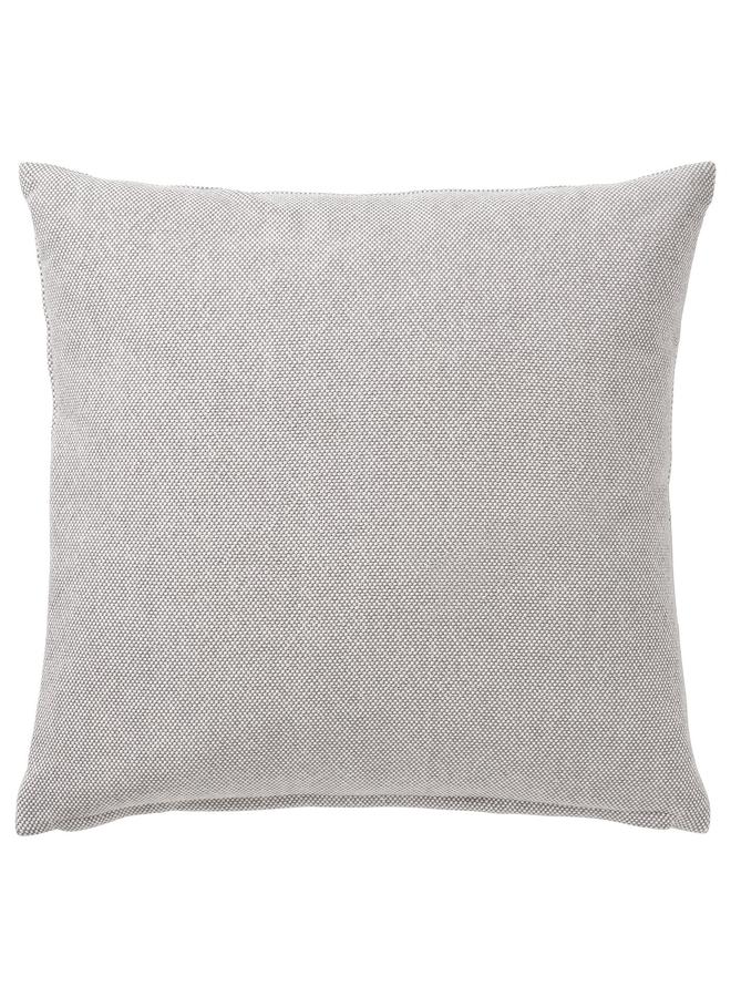 erorex Cushion, grey/white, 45x45 cm - Image 1