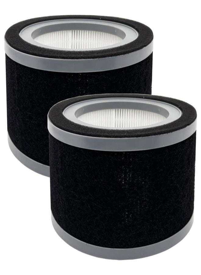 HOMFILBIT 2 Pack FLT4200 Filter for GermGuardian AC4200 and AC4200W Air Purifier, H13 True HEPA with Activated Carbon Pre-filter - Image 1