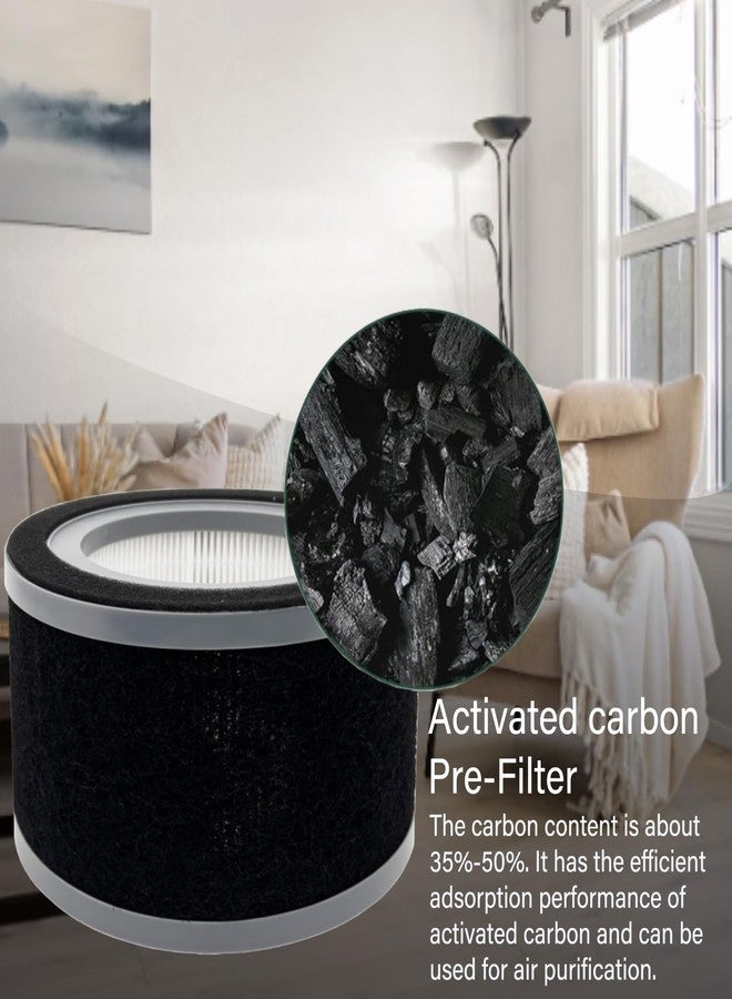 HOMFILBIT 2 Pack FLT4200 Filter for GermGuardian AC4200 and AC4200W Air Purifier, H13 True HEPA with Activated Carbon Pre-filter - Image 5