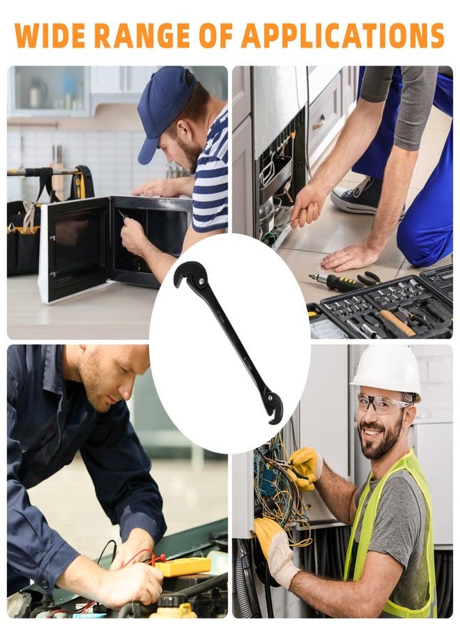 BESTonZON Multi-function Adjustable Wrench, Mini Vice Plumbing Tools, Crescent Self Adjusting Wrenches,Quick Adjustable, Nut Self-Adjusting Spanner, Faucet Fast - Image 5