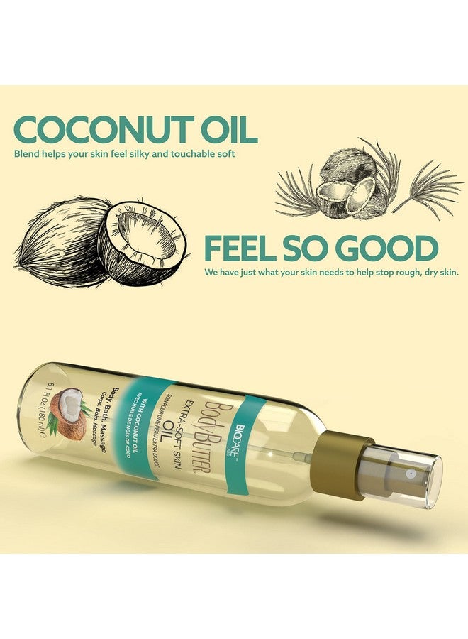 Biocare Extrasoft Skin Body Oil With Coconut Oil6 Oz - Image 4
