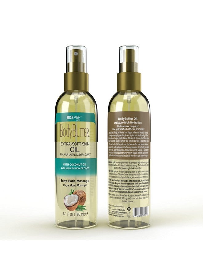 Biocare Extrasoft Skin Body Oil With Coconut Oil6 Oz - Image 2