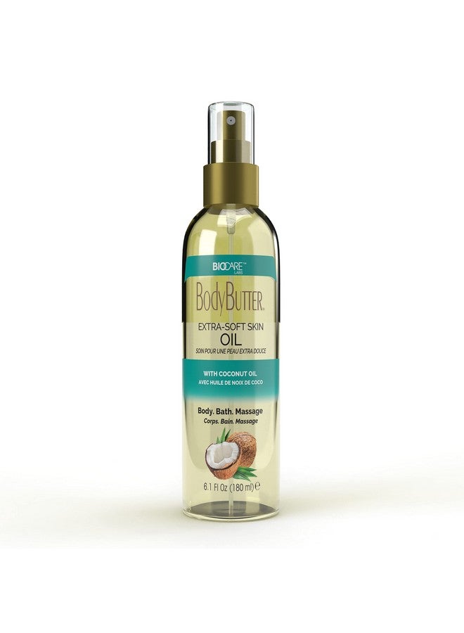 Biocare Extrasoft Skin Body Oil With Coconut Oil6 Oz - Image 1