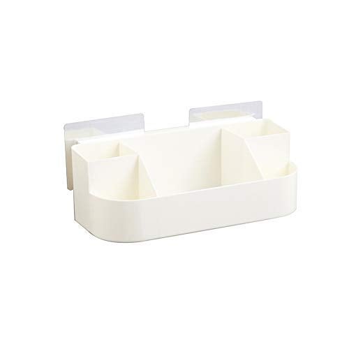 Sakar Wall Mounted Floating Shelf, Non-Drilling Adhesive Bathroom Organizer Ledge Shelf for Home Decor, Kitchen, Bedroom, Bathroom - Image 3
