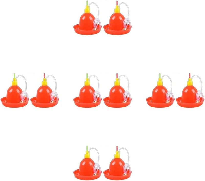 سقاية دواجن أوتوماتيكية 5 لتر سهلة التركيب مقاومة للصدمات موزع علف الطيور - Image 4