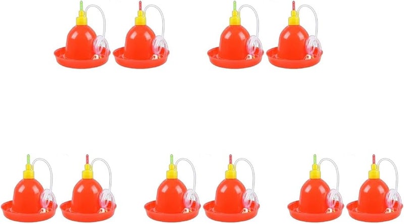 سقاية دواجن أوتوماتيكية 5 لتر سهلة التركيب مقاومة للصدمات موزع علف الطيور - Image 3