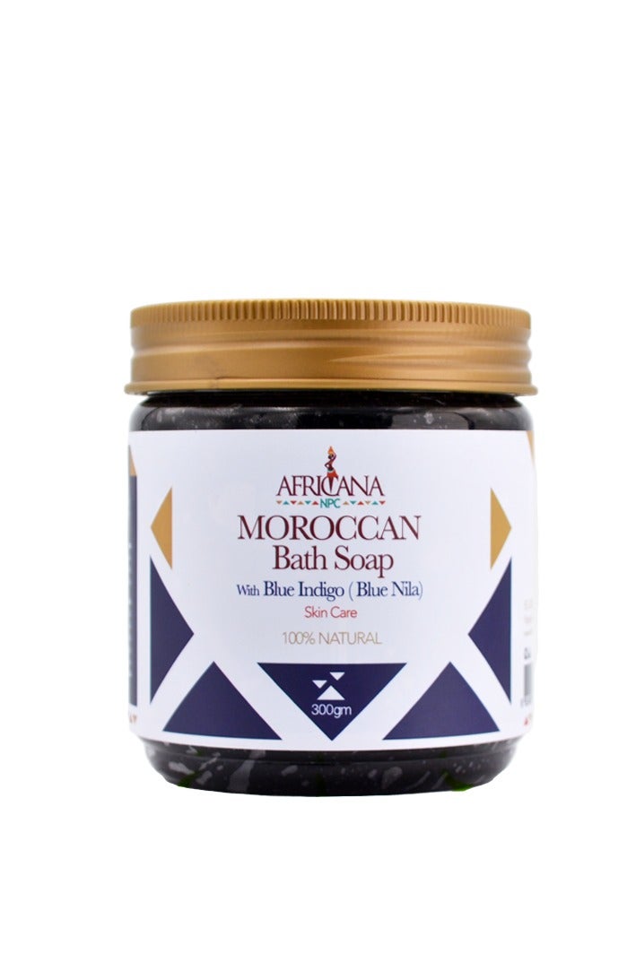 أفريكانا إن بي سي أفريكانا صابون مغربي بالنيله الزرقاء - 300 جم