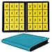 MORABTO Premium 1000 Pockets Card Binder16 Pockets Trading Card Binder Ringless Side Loading Trading Card Album Folder for TCG Teal - Image 3