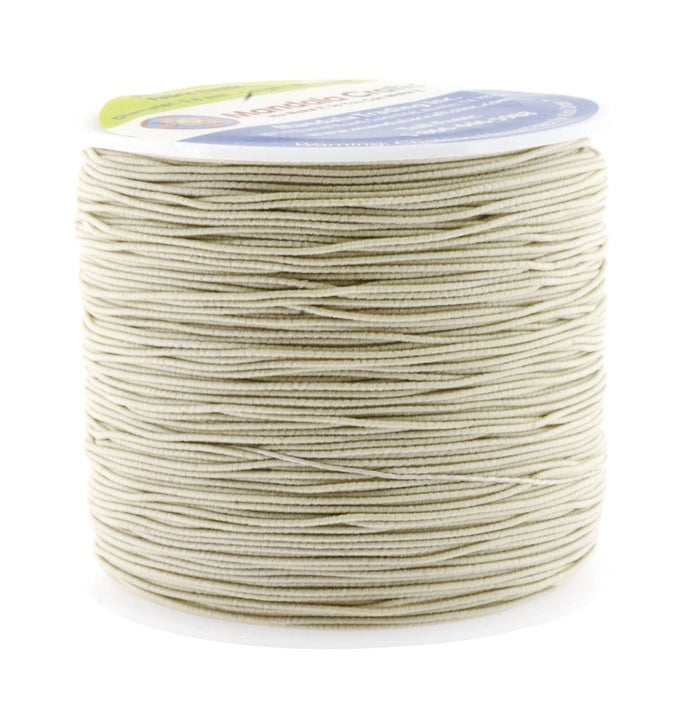CREAM SHIRRING ELASTIC THREAD FOR SEWING KNITTING SMOCKING AND DIY CRAFTS 87 YARDS 06MM FINE THIN STRETCH THREAD FOR SEWING MACHINES