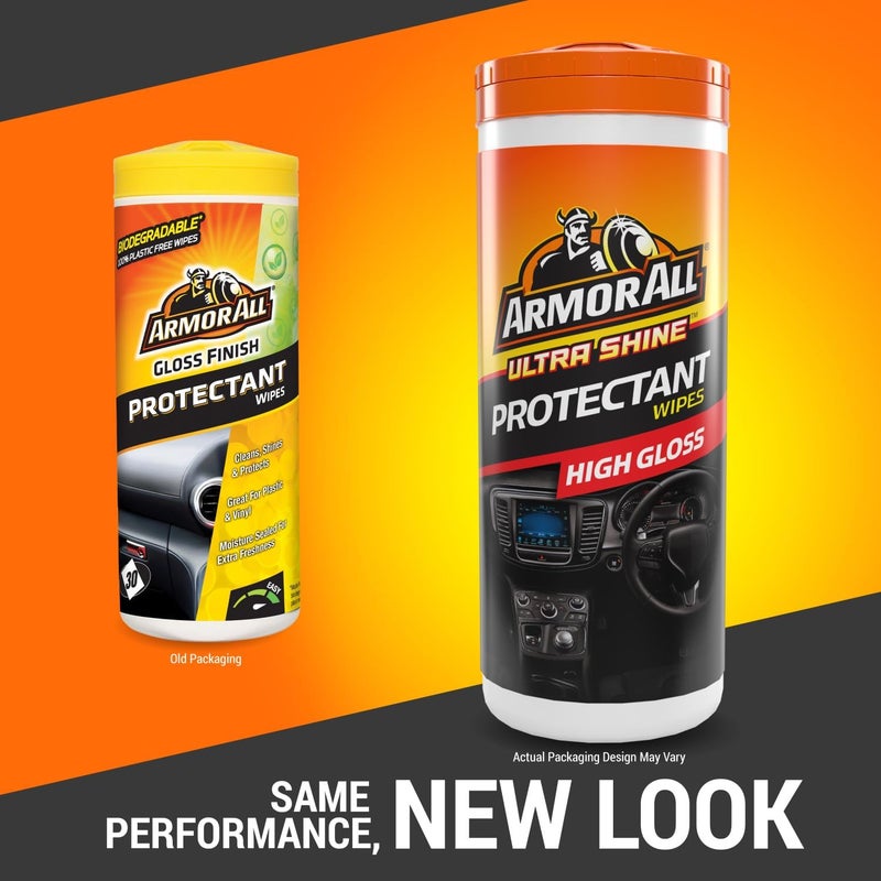 ARMORALL Ultra Shine Protectant wipes - Image 1